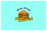 house of sandwich - Mascot & Logo