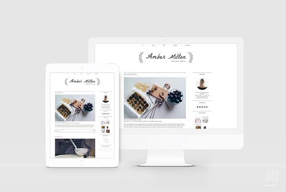 Dainty Blogger Template in Themes - product preview 2