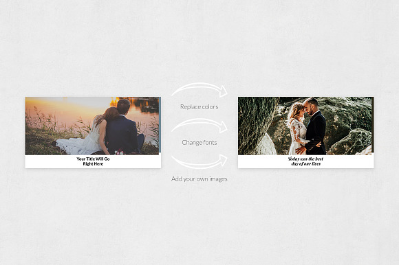 Wedding Facebook Posts in Facebook Templates - product preview 4