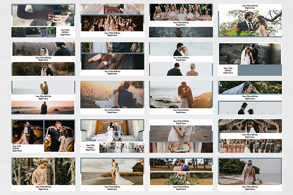 Wedding Facebook Posts in Facebook Templates - product preview 6