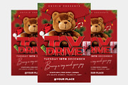 Christmas Toy Drive Flyer Template