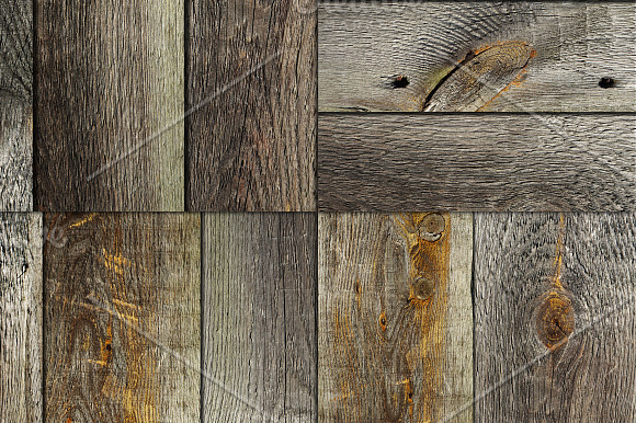 Old Dark Distressed Wood Textures in Textures - product preview 2