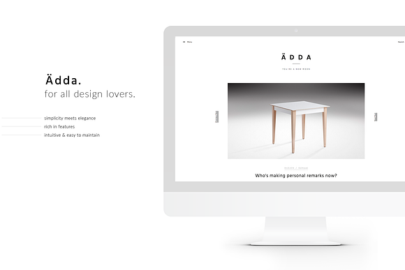 Ädda - Design & Lifestyle Blog in Themes - product preview 5