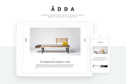 Ädda - Design + Lifestyle WordPress