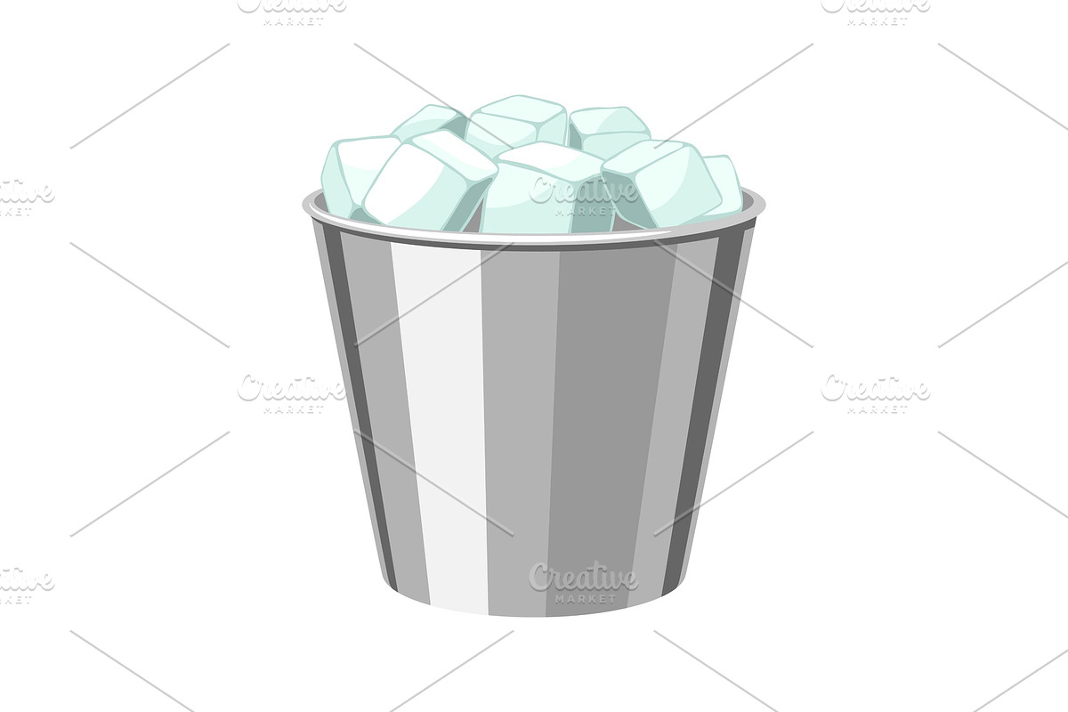 Ice bucket for cooling bottles. in Objects - product preview 8