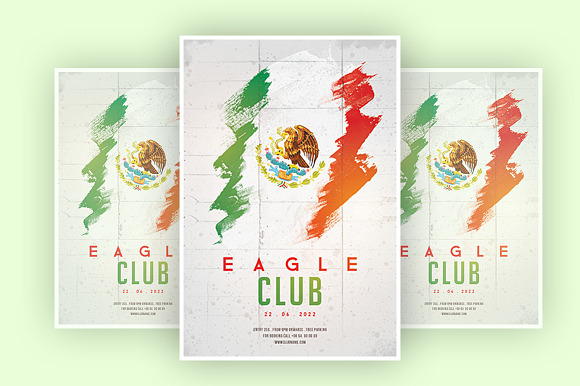 EAGLE CLUB in Flyer Templates - product preview 1