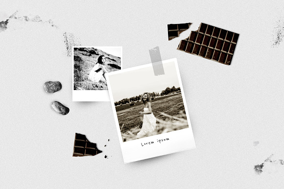 Mood Board Mockup - Natural & Gritty in Branding Mockups - product preview 4