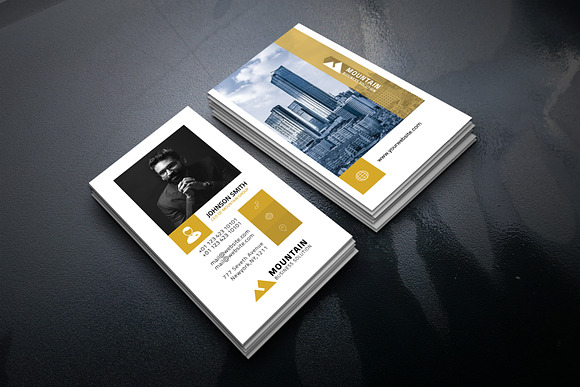 Business Consulting Business Card in Business Card Templates - product preview 1