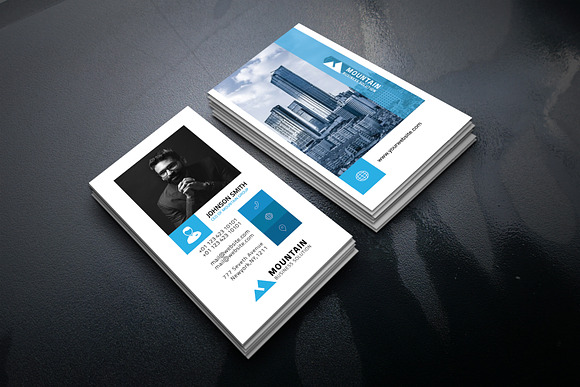 Business Consulting Business Card in Business Card Templates - product preview 2