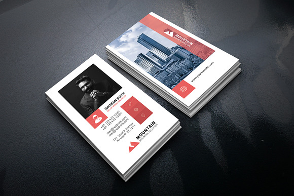 Business Consulting Business Card in Business Card Templates - product preview 3