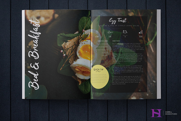 Southern Comfort Cookbook in Magazine Templates - product preview 1