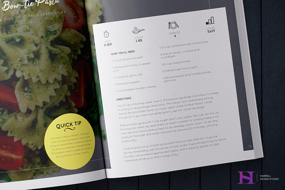 Southern Comfort Cookbook in Magazine Templates - product preview 3