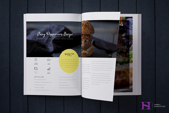 Southern Comfort Cookbook in Magazine Templates - product preview 4