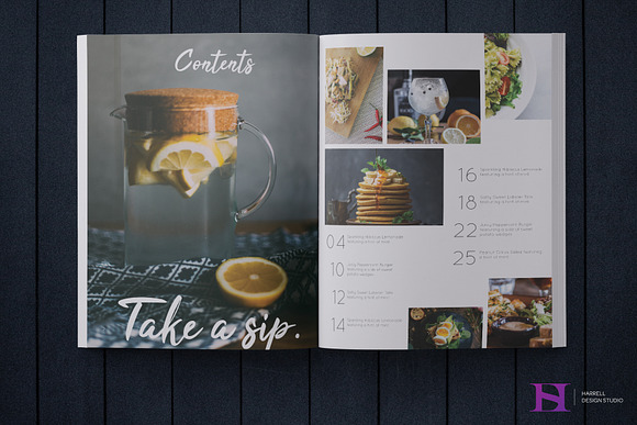 Southern Comfort Cookbook in Magazine Templates - product preview 6