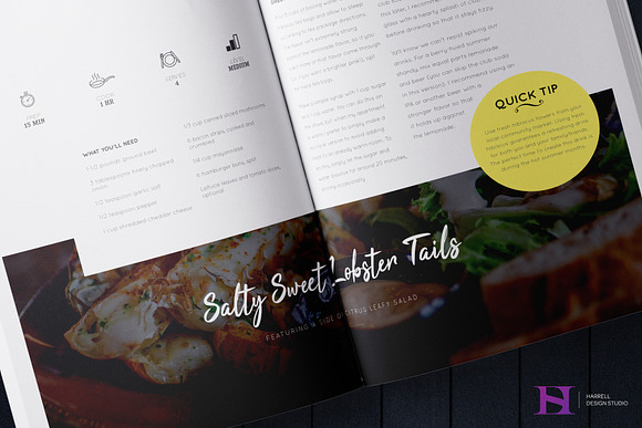 Southern Comfort Cookbook in Magazine Templates - product preview 8