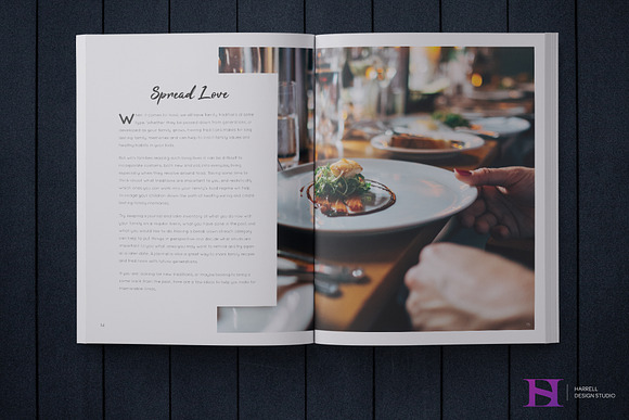 Southern Comfort Cookbook in Magazine Templates - product preview 10