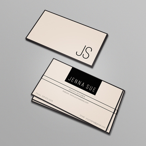 Business card template in Business Card Templates - product preview 2