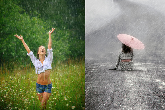 111 FOG & RAIN Photo Overlays in Objects - product preview 3