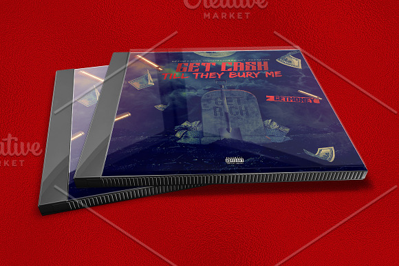 Get Cash Mixtape Cover Design in Flyer Templates - product preview 1