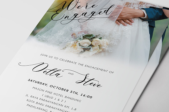 Save the Date Wedding Invitation in Wedding Templates - product preview 2