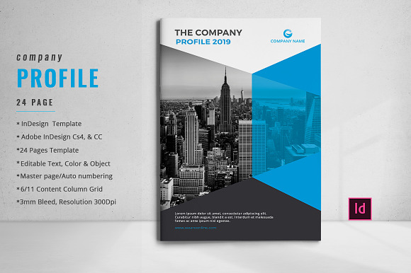 Company Profile Brochure in Brochure Templates - product preview 16