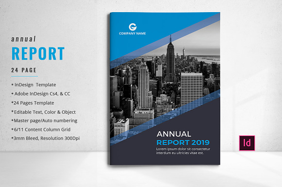 Annual Report in Brochure Templates - product preview 12