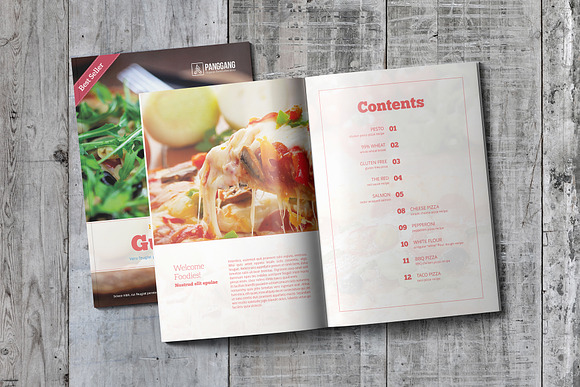 Gurih 86 Cookbook PSD in Magazine Templates - product preview 1