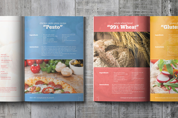 Gurih 86 Cookbook PSD in Magazine Templates - product preview 4
