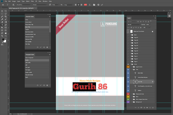 Gurih 86 Cookbook PSD in Magazine Templates - product preview 6