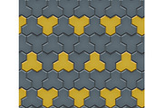 Seamless pattern of trihex