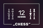 Chess icon set