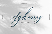Aghony - Beauty Script