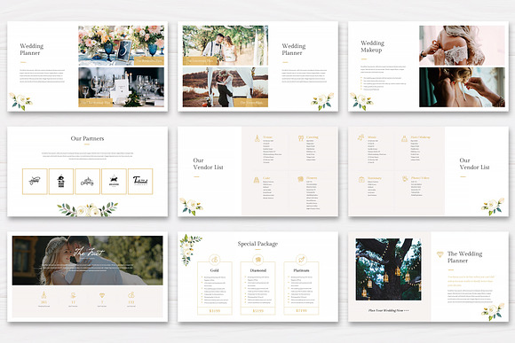 Luci - Wedding Planner Google Slides in Google Slides Templates - product preview 2