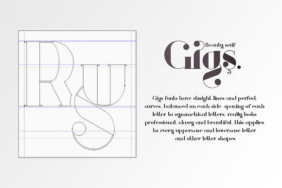 Gigs Beauty Serif Font in Serif Fonts - product preview 6