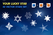 Your Lucky Star | Vector Stars Set