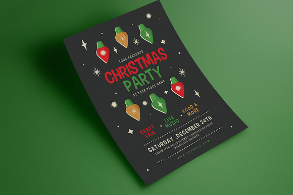 Christmas Event Flyer in Flyer Templates - product preview 1