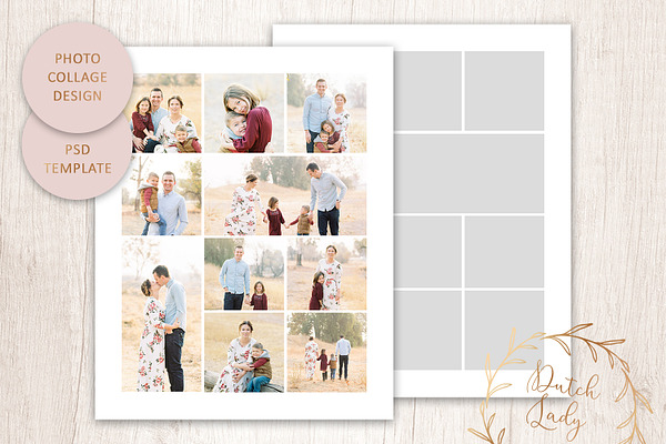 PSD Photo Collage Template #3