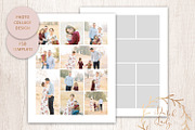 PSD Photo Collage Template #3