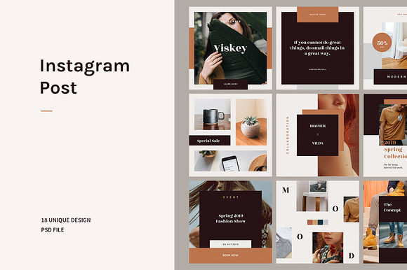 Instagram Post in Instagram Templates - product preview 4