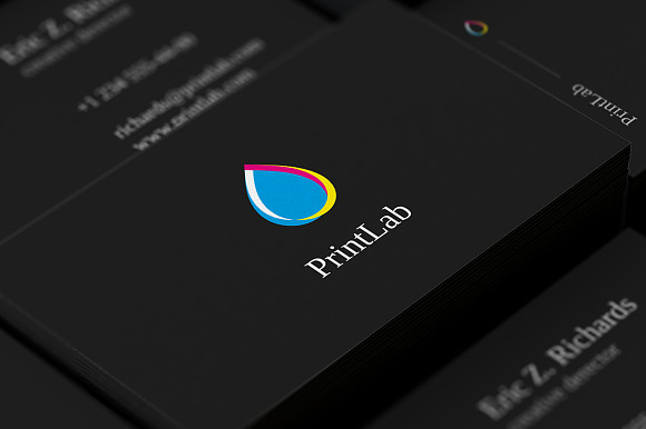 PrintLab. Logo template in Logo Templates - product preview 2