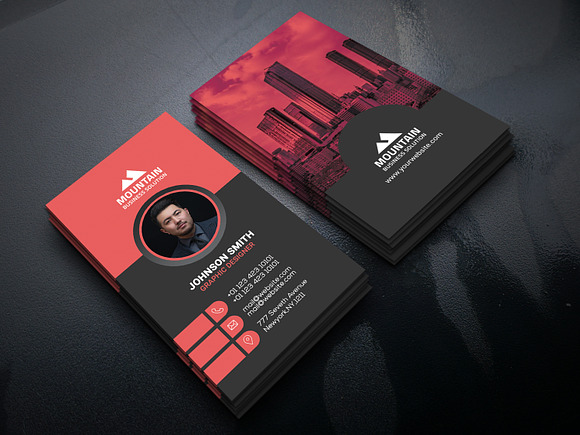 Factory & Industrial Business Card in Business Card Templates - product preview 2