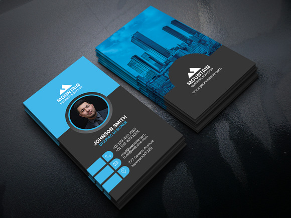 Factory & Industrial Business Card in Business Card Templates - product preview 3