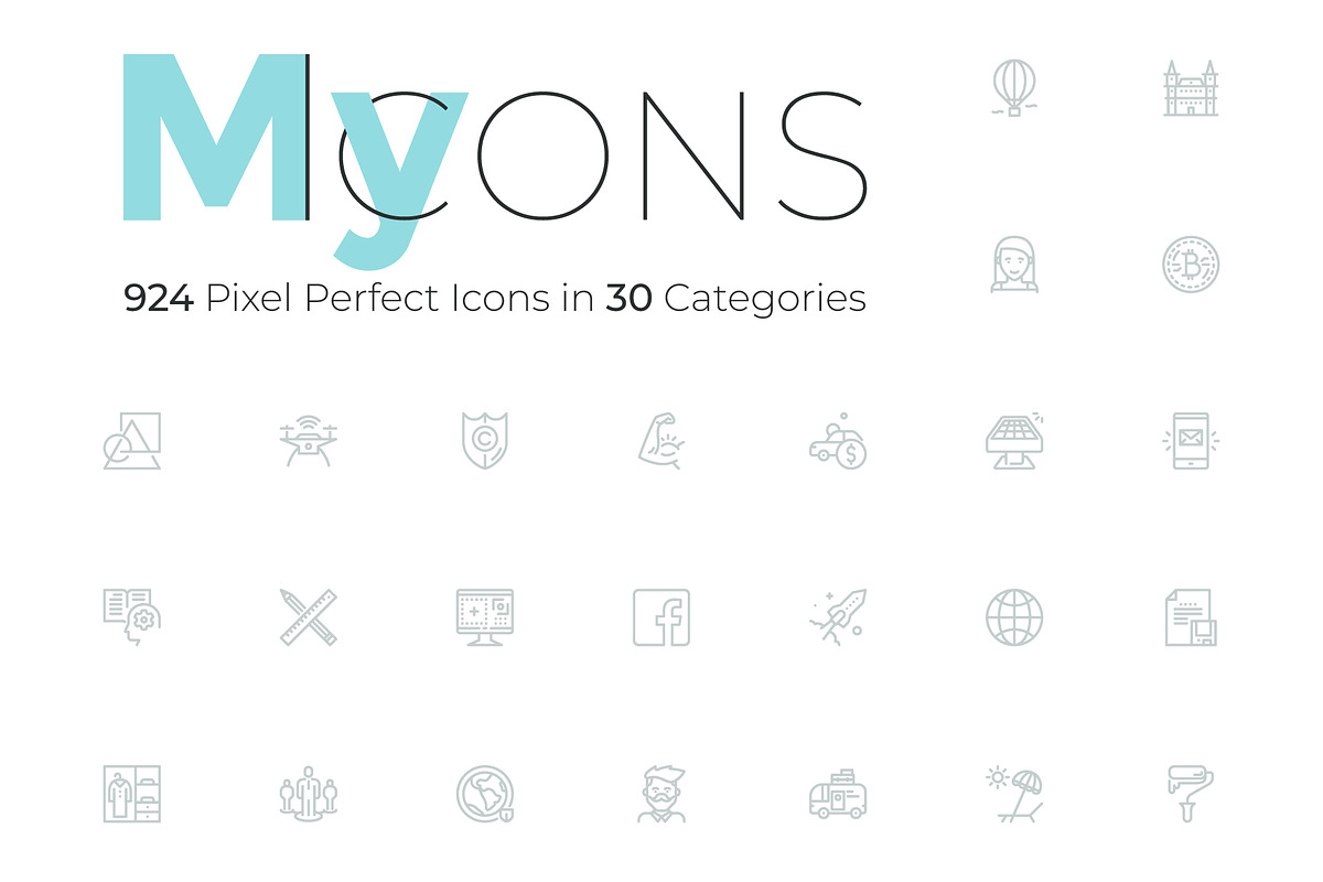 My Icons in Icons - product preview 8