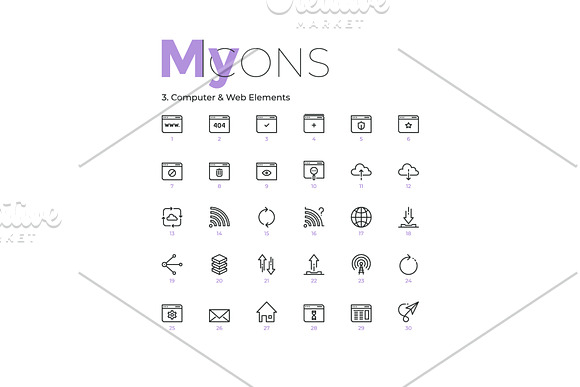 My Icons in Icons - product preview 5