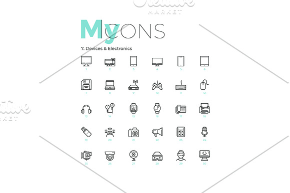 My Icons in Icons - product preview 9