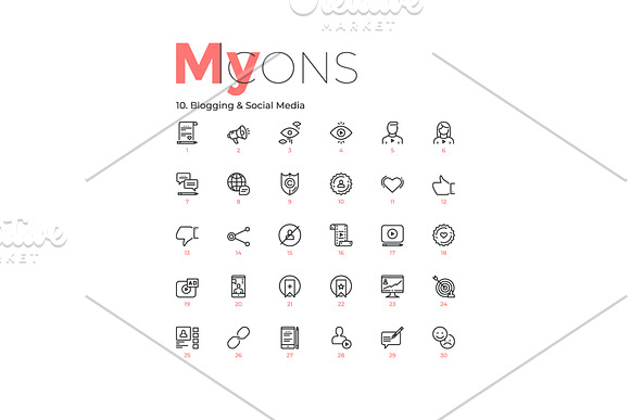 My Icons in Icons - product preview 12