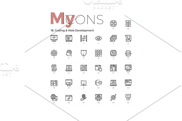 My Icons in Icons - product preview 20