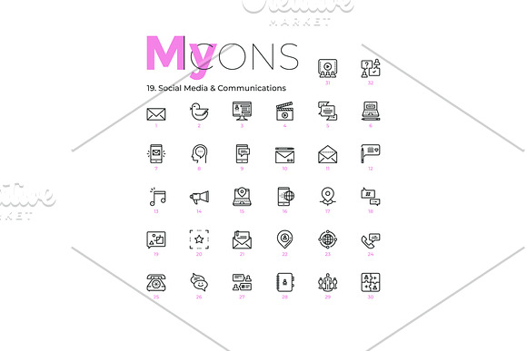 My Icons in Icons - product preview 21