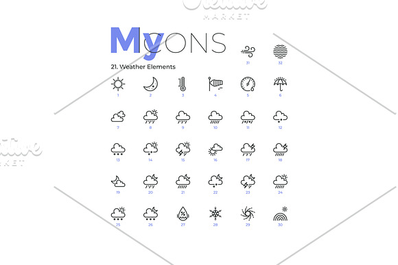 My Icons in Icons - product preview 23