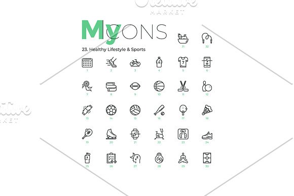 My Icons in Icons - product preview 25